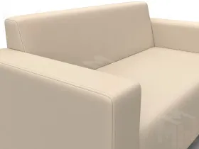 Диван прямой Лига-093 ( Бежевый )