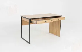 Стол письменный Берген 6  Дуб Крафт Золотой