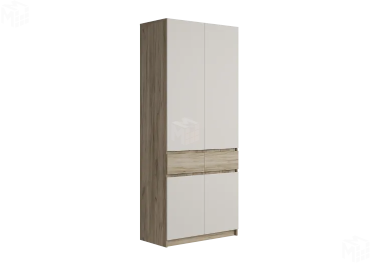 Прихожая Бостон со шкафом ШК-001 (ЛДСП Кашемир)