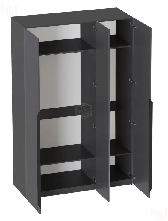 Шкаф трехдверный Нора