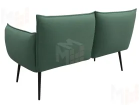 Диван прямой Лига-083 ( рогожка Амур 11 зеленый )