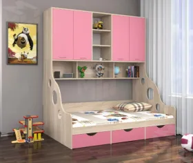 Кровать с антресолью Дельта - 21.11
