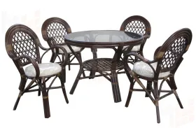 Стул из ротанга "Бали" с подушкой 04/11 A