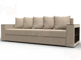 Диван прямой Дубай Лайт ( SEVEN 729 бежевый )