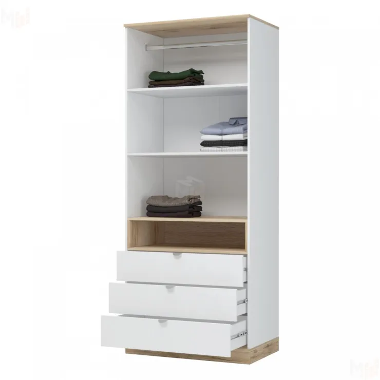 Шкаф 2-х створчатый Юкки ШК 3Я 900