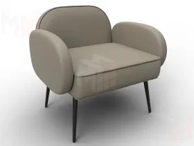 Кресло Лига-086 ( экокожа GRIFON 04 бежевый )