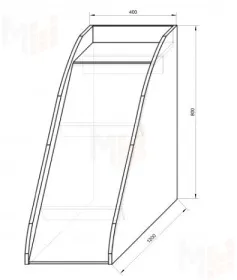 Фанки Кидз Горка приставная 13/18 СВ
