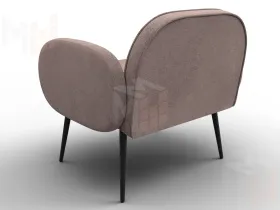 Кресло Лига-086 ( велюр TOWER 05 бежевый )