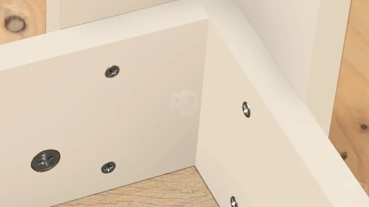 Стол обеденный Промо тип 1 Белый, Дуб Сонома светлый