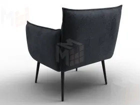 Кресло Лига-083 ( велюр TOWER 11 темно-серый )