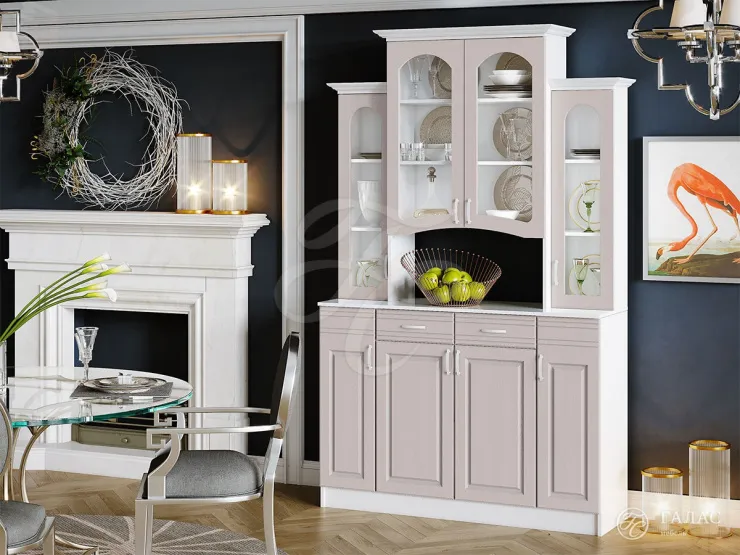 Буфет Констанция 4-х дверный (мускат)