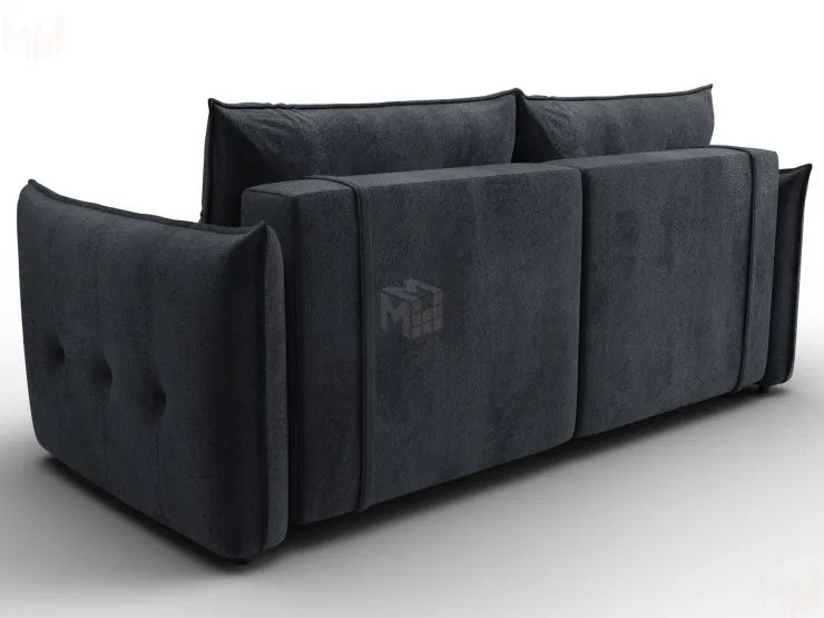 Диван прямой Лига-100 НПБ ( TOWER 11 темно-серый )