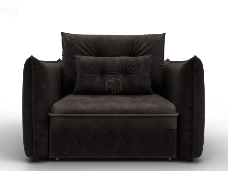 Кресло Лига-100 НПБ ( BRUT 17 коричневый )