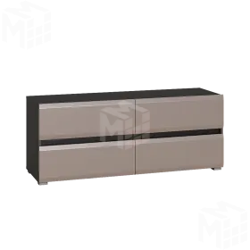 Тумба под ТВ Сидней 13.63  Капучино/Антрацит