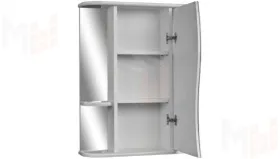 Зеркало-шкаф Волна-2 50 см правый