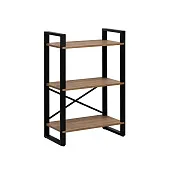 Стеллаж Leset Стилвуд 123 (Чёрный/Дуб крафт золотой)