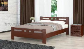 Кровать из массива Вероника-2 160*200 (орех)