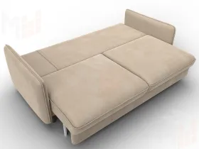 Диван прямой Лига-064 НПБ ( SEVEN 729 бежевый )