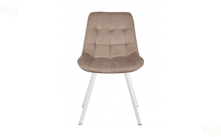 Стул поворотный Эйден М Confetti latte/белый