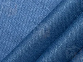 Диван прямой Лига-083 ( рогожка Амур 10 голубой )