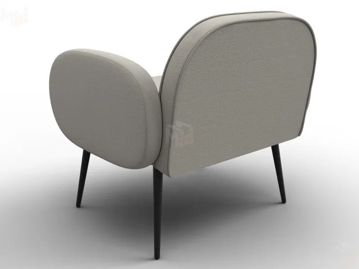 Кресло Лига-086 ( рогожка Амур 02 бежевый )