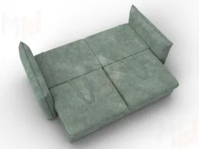 Диван прямой Лига-100 НПБ ( BRUT 08 зеленый )