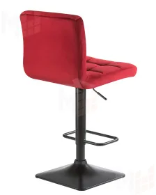 Стул барный DOBRIN DOMINIC (бордо велюр (MJ9-43))