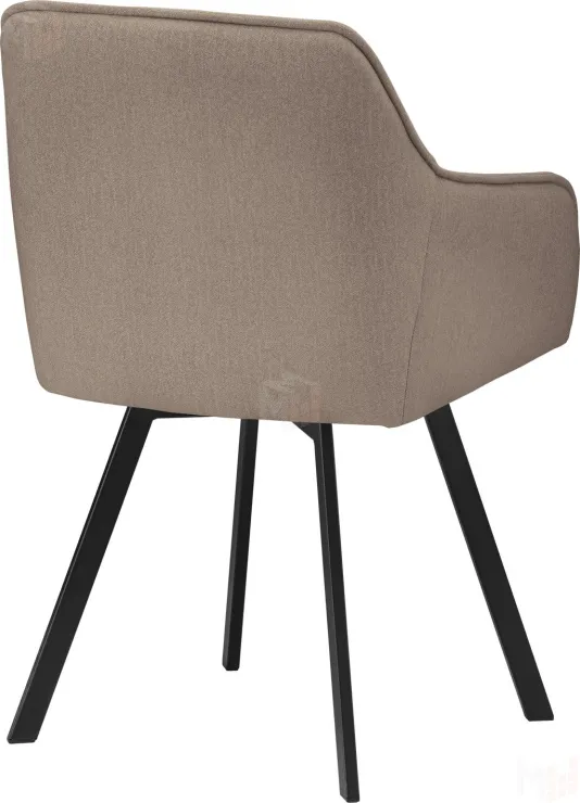 Кресло поворотное Мони Латте E31 / черный