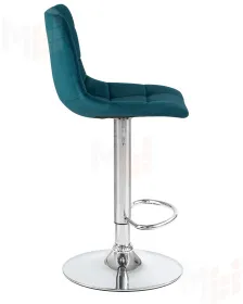 Стул барный DOBRIN TAILOR (морской волны велюр (MJ9-99))