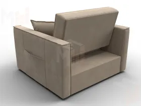 Кресло-кровать Лига-104 (80) ( SEVEN 729 бежевый )