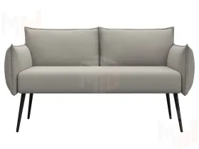 Диван прямой Лига-083 ( рогожка Амур 02 бежевый )