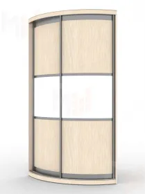 Радиусный шкаф-купе Ромео