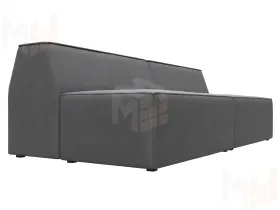 Диван прямой модульный Монс ( JOLY 13 серый )