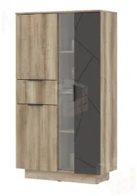 Шкаф со стеклом Даллас ШК 02