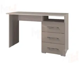 Стол компьютерный Ненси (ясень/капучино глянец)