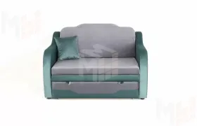 Диван Джонни-2 Лекко Теал/Лекко Графит