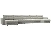 Диван П-образный с декором Лига-049 НПБ Мегалонг