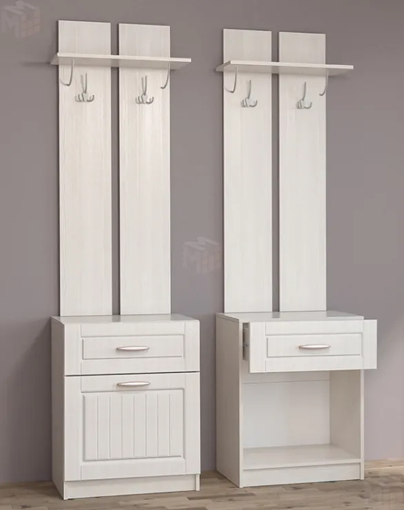 Вешалка с обувницей Иннэс 6 МДФ