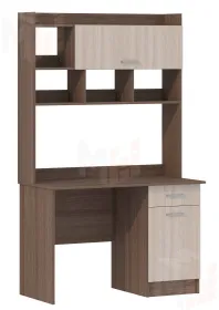 Компьютерный стол ПКС-2 (ясень шимо темный/светлый)