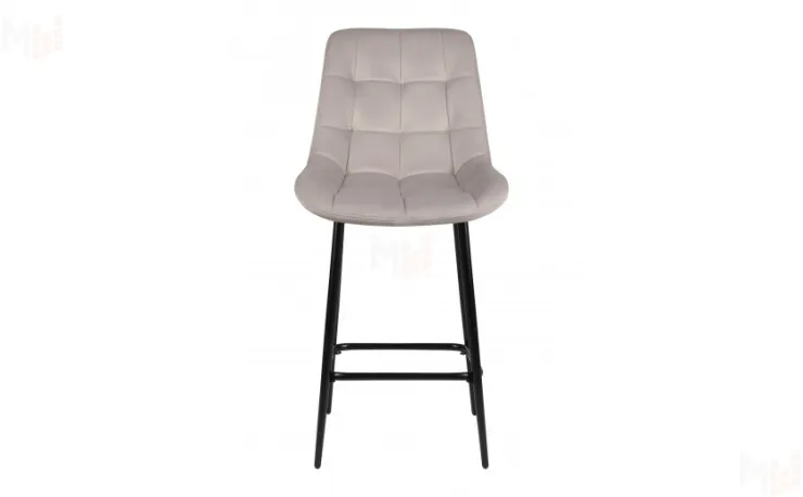 Полубарный стул Эйден Confetti silver/черный