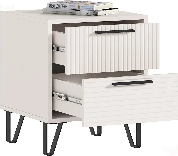 Тумба прикроватная Флэш (кашемир) 2 шт