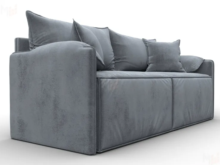 Диван прямой модульный Лига-106 ( TOWER 10 серый )