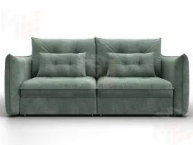 Диван прямой Лига-100 НПБ ( BRUT 08 зеленый )