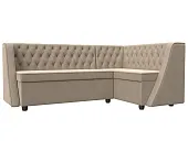 Диван кухонный угловой Лофт правый угол