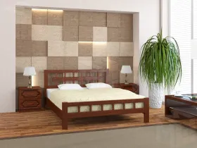 Кровать из массива Натали-5 (90*200)