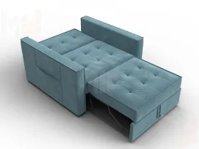 Кресло-кровать Лига-104 (80) ( SEVEN 113 бирюзовый )