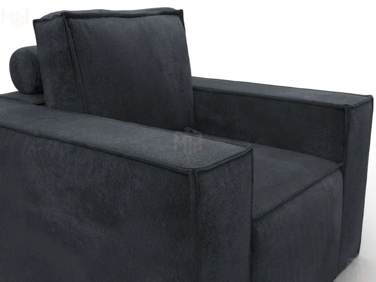 Кресло Лига-081 НПБ ( TOWER 11 темно-серый )