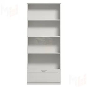 Стеллаж Сириус 78*190 см 1 ящик (белый)
