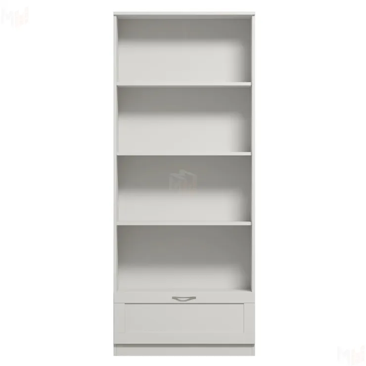 Стеллаж Сириус 78*190 см 1 ящик (белый)