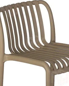 Стул полубарный DOBRIN CHLOE (бежевый)